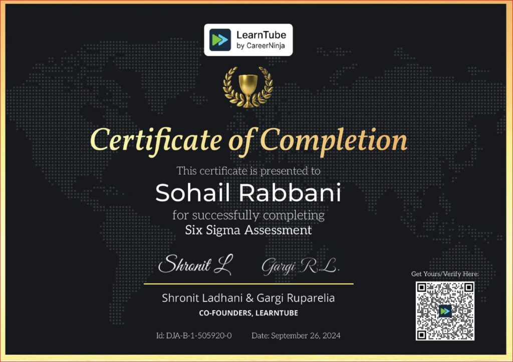 sixsigma cert5